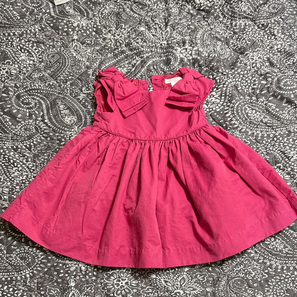 Janie and Jack Vibrant Pink Casual Dress
